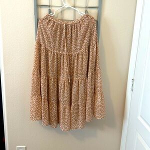 Arie printed Boho skirt size medium